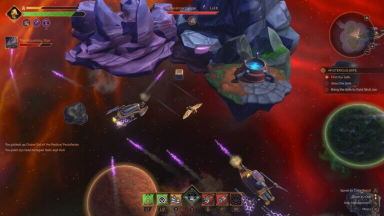 Solar Sails: Space Pirates Scout Duck